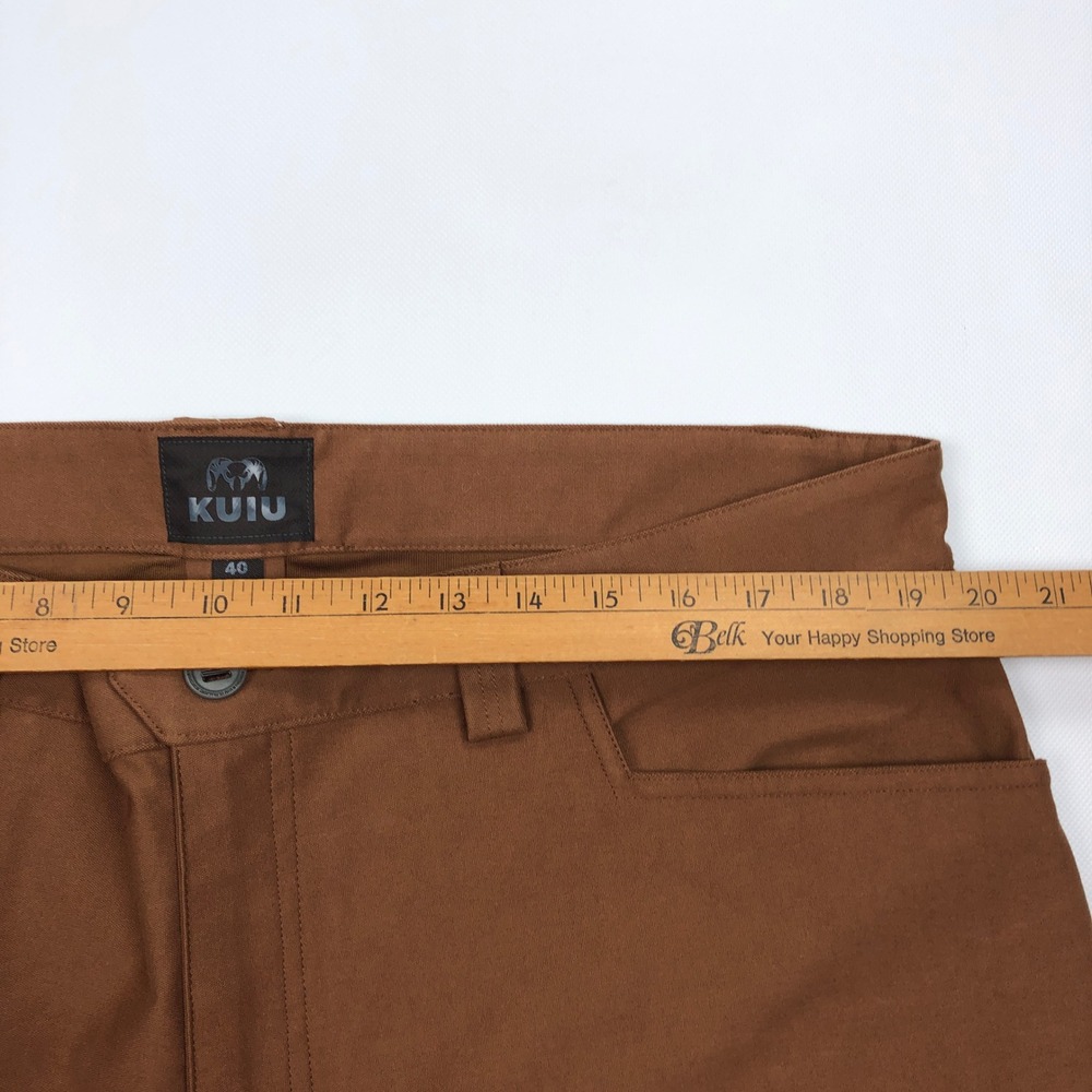KUIU Brawley Pant Mens 40x33 Brown Stretch Tactical Outdoor Hiking Trousers - Picture 4 of 8